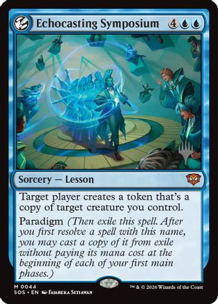 Echocasting Symposium (PPSOS-044) [Promo Pack: Secrets of Strixhaven]