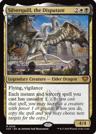 Silverquill, the Disputant (PPSOS-226) [Promo Pack: Secrets of Strixhaven] Foil