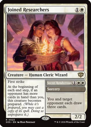 Joined Researchers (PPSOS-023) [Promo Pack: Secrets of Strixhaven] Foil