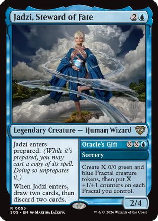 Jadzi, Steward of Fate (PPSOS-055) [Promo Pack: Secrets of Strixhaven]