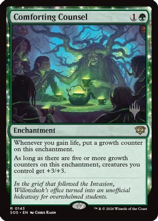Comforting Counsel (PPSOS-143) [Promo Pack: Secrets of Strixhaven]