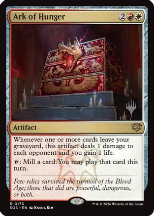 Ark of Hunger (PPSOS-173) [Promo Pack: Secrets of Strixhaven] Foil