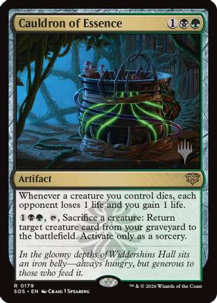 Cauldron of Essence (PPSOS-179) [Promo Pack: Secrets of Strixhaven]