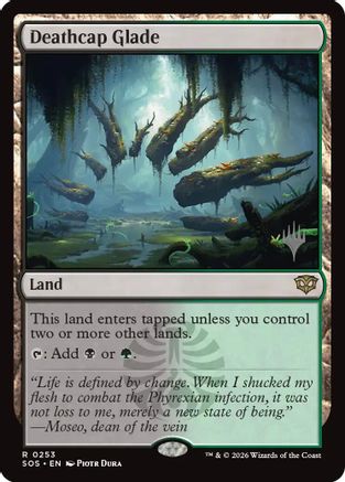 Deathcap Glade (PPSOS-253) [Promo Pack: Secrets of Strixhaven]
