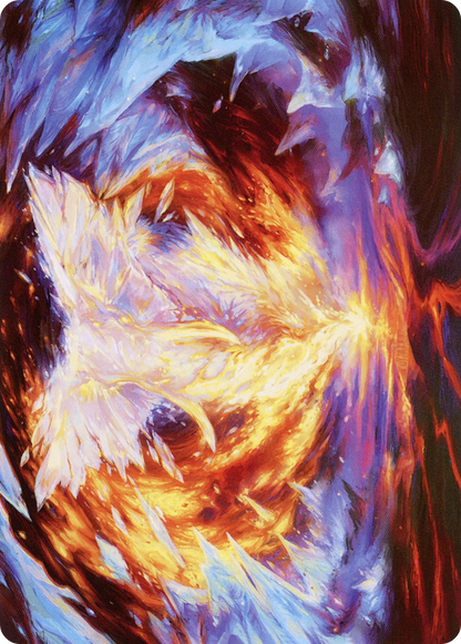 Magma Opus // Magma Opus (ASTX-032) (Borderless) [Strixhaven Art Series] Foil