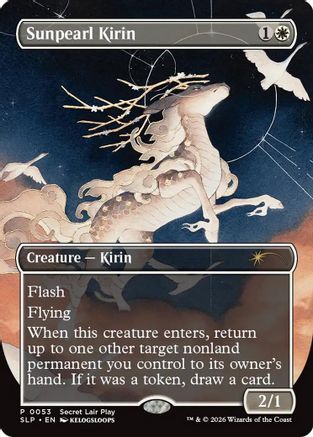 Sunpearl Kirin (SLP-053) [Secret Lair Showdown]