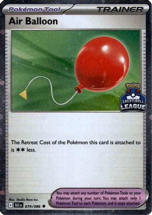 Air Balloon (Great Ball League) (079/086) [League & Championship Cards] Holofoil - Uncommon