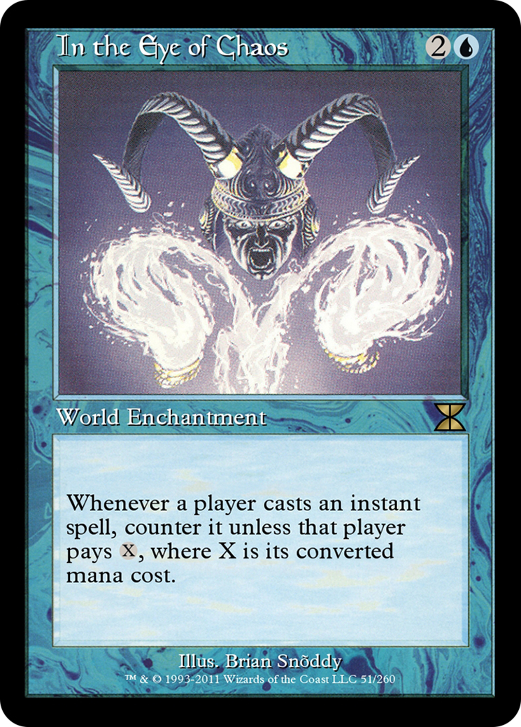 In the Eye of Chaos (ME4-051) [Masters Edition IV] Foil