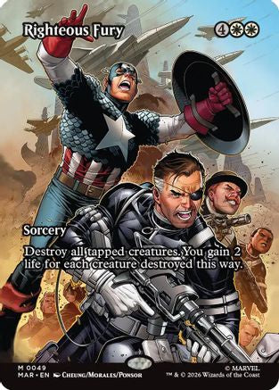 Righteous Fury (Borderless) [Marvel Universe: Eternal-Legal]
