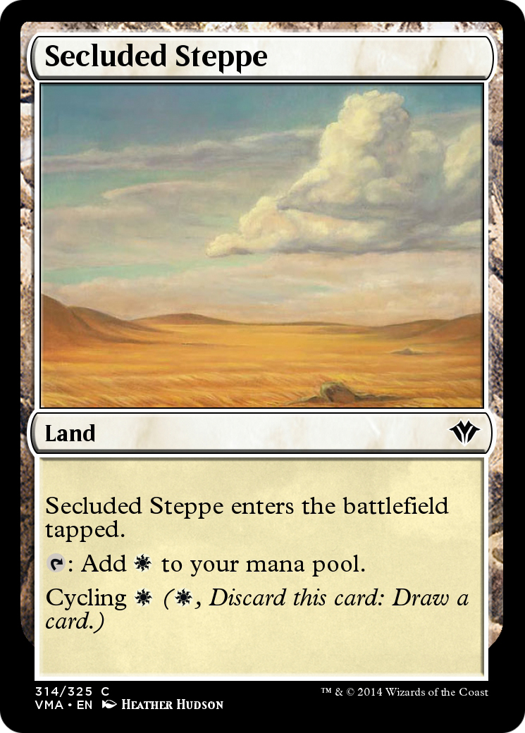 Secluded Steppe (VMA-314) [Vintage Masters] Foil