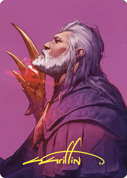 Urza, Lord High Artificer // Urza, Lord High Artificer (ACMM-053) (Borderless) [Commander Masters Art Series]