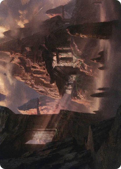 Mountain // Mountain (AAFR-062) (Borderless) [Adventures in the Forgotten Realms Art Series]