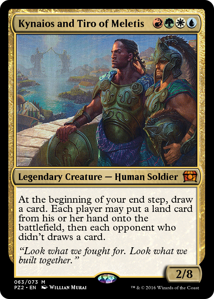 Kynaios and Tiro of Meletis (PZ2-063) [Treasure Chest] Foil