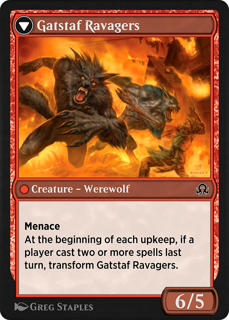 Gatstaf Arsonists // Gatstaf Ravagers (SIR-158) [Shadows over Innistrad Remastered]