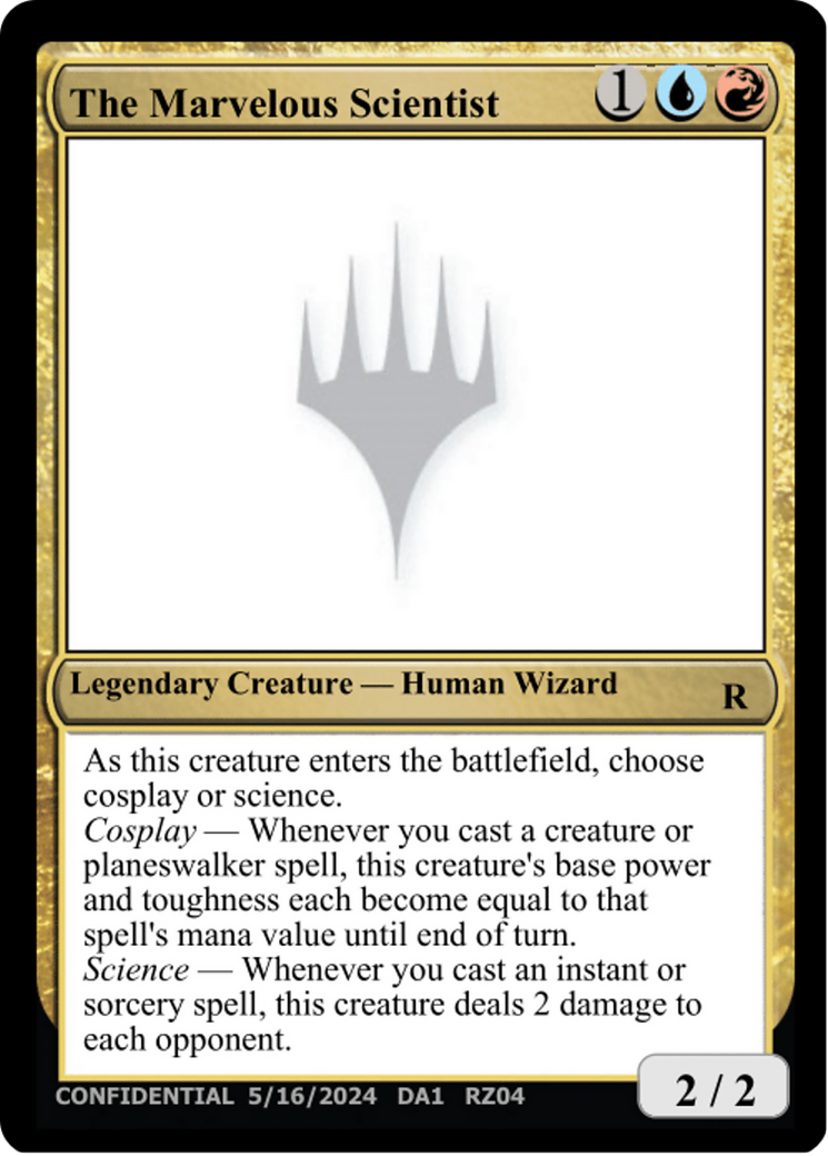 The Marvelous Scientist (UNK-RZ04J) [Unknown Event]