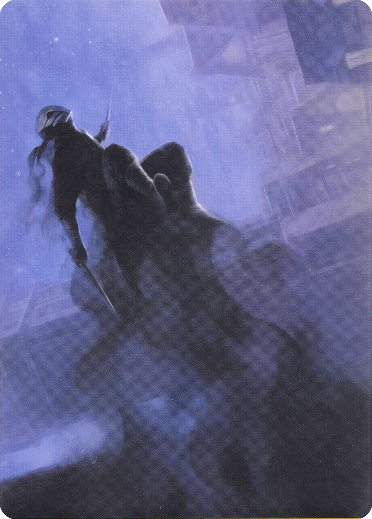 Smoke Shroud // Smoke Shroud (AMH1-019) (Borderless) [Modern Horizons Art Series]