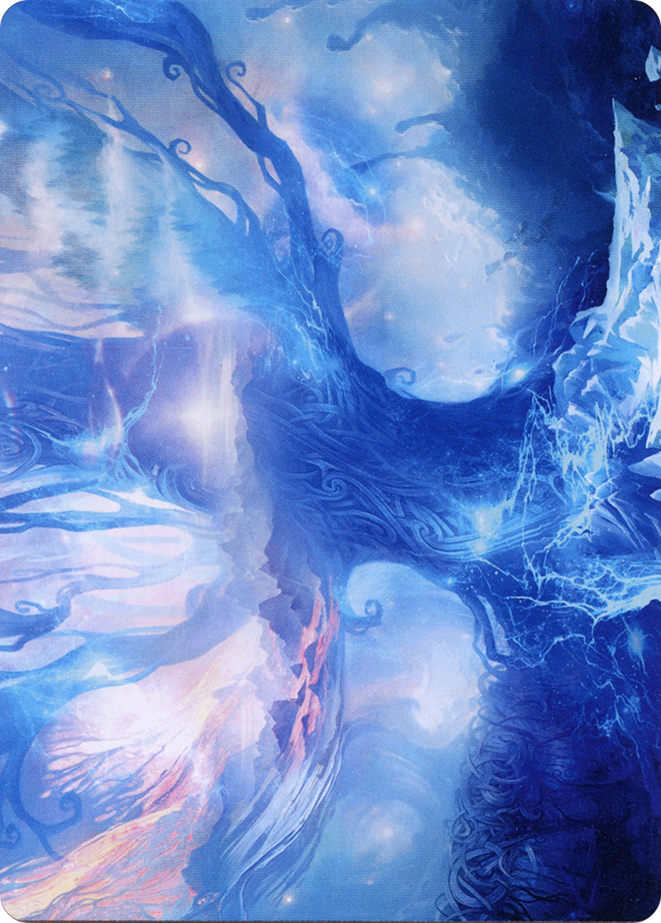 The World Tree // The World Tree (ASKHM-076) (Borderless) [Art Series: Kaldheim] Foil