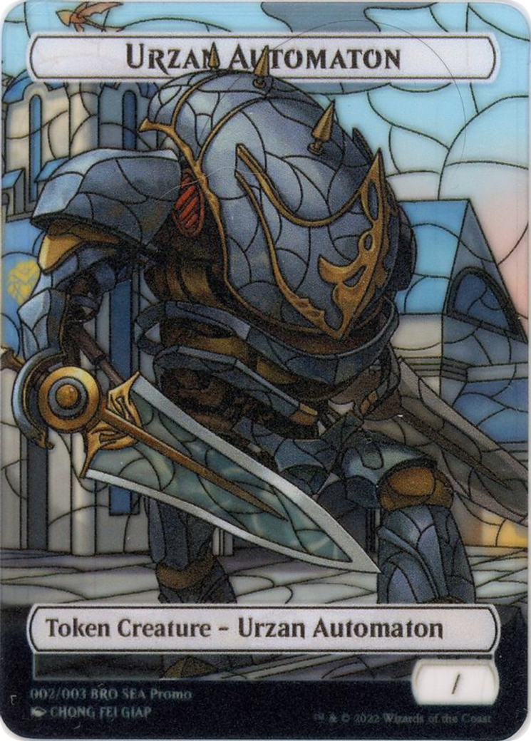 Urzan Automaton (PTBRO-002) [The Brothers' War Southeast Asia Tokens]