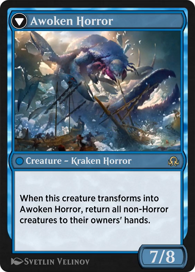 Thing in the Ice // Awoken Horror (SIR-095) [Shadows over Innistrad Remastered]