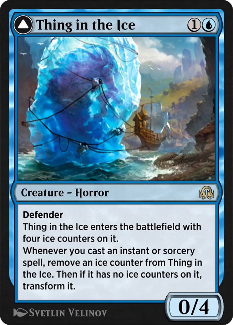 Thing in the Ice // Awoken Horror (SIR-095) [Shadows over Innistrad Remastered]
