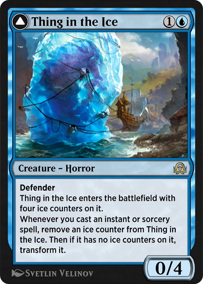 Thing in the Ice // Awoken Horror (SIR-095) [Shadows over Innistrad Remastered]