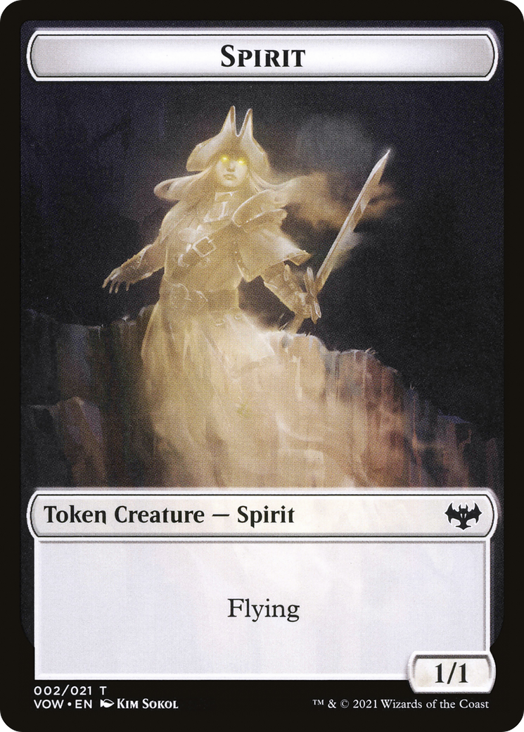 Spirit (TVOW-002) [Innistrad: Crimson Vow Tokens]