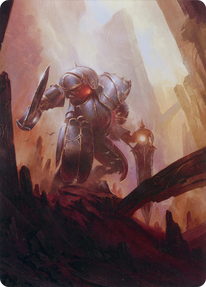 Mountain // Mountain (ABRO-052) (Borderless) [The Brothers' War Art Series] Foil