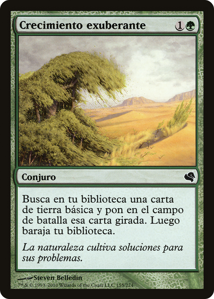Rampant Growth (Spanish) - "Crecimiento exuberante" (PS11-155) [Salvat 2011]