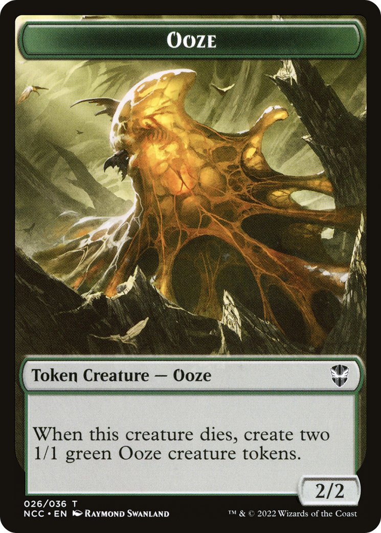 Ooze (TNCC-026) [New Capenna Commander Tokens]