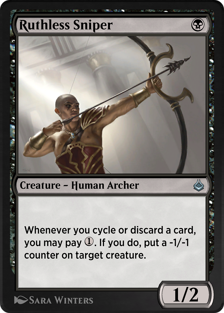 Ruthless Sniper (AKR-121) [Amonkhet Remastered]