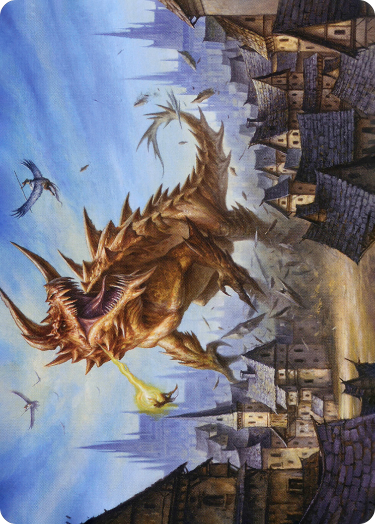 The Tarrasque // Tarrasque (AAFR-019) (Borderless) [Adventures in the Forgotten Realms Art Series]