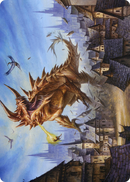 The Tarrasque // Tarrasque (AAFR-019) (Borderless) [Adventures in the Forgotten Realms Art Series]