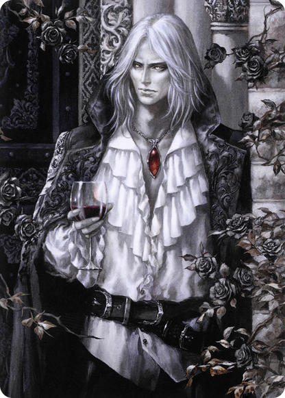 Sorin the Mirthless // Sorin the Mirthless (AVOW-002) (Borderless) [Crimson Vow Art Series] Foil