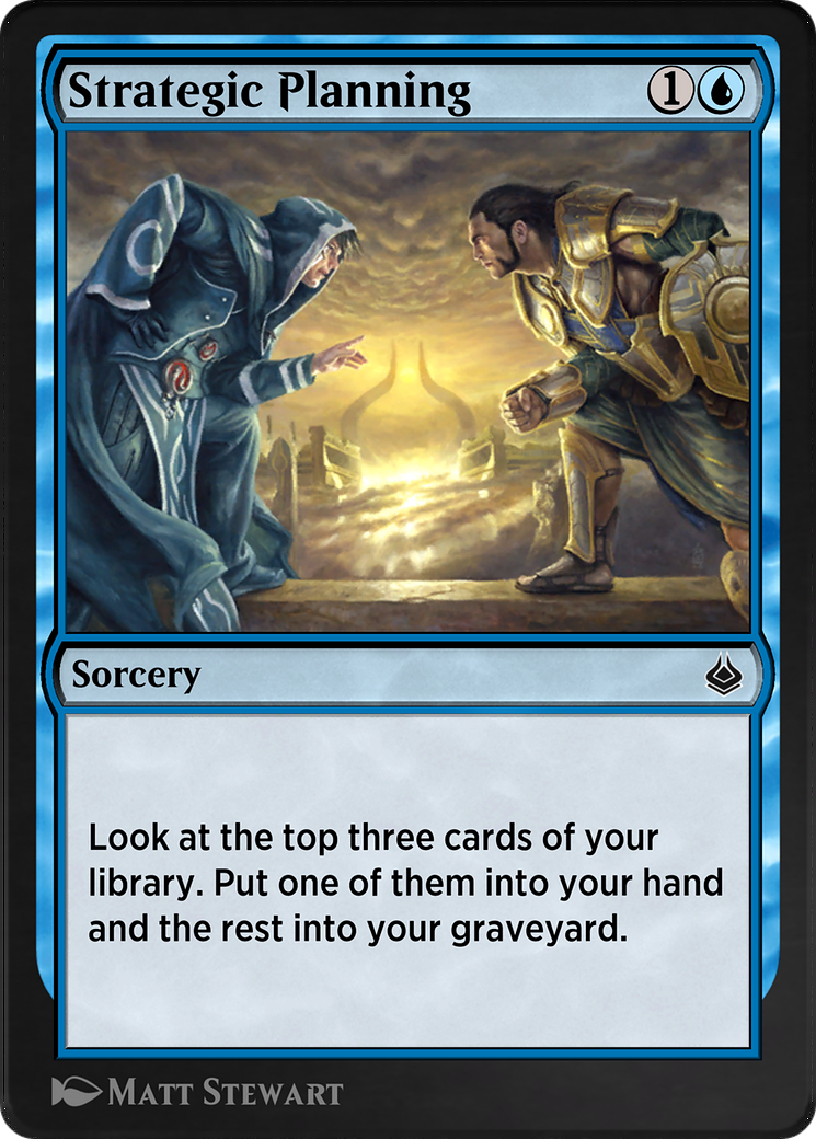 Strategic Planning (AKR-081) [Amonkhet Remastered]