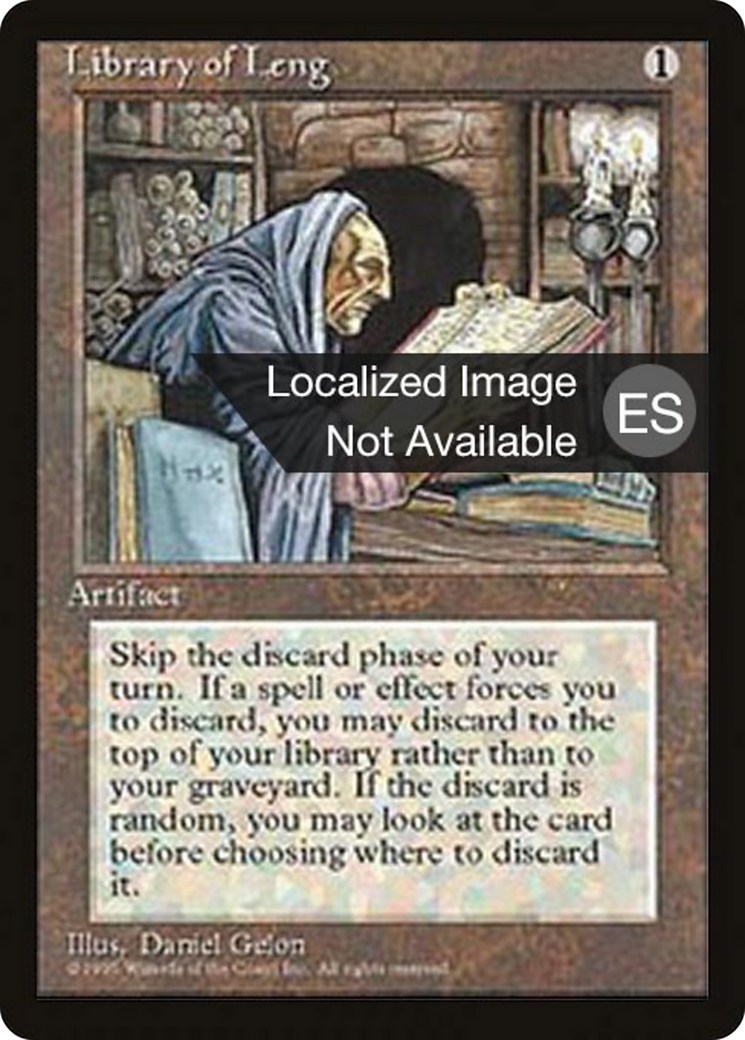 Library of Leng (4BB-351) [Fourth Edition Foreign Black Border]