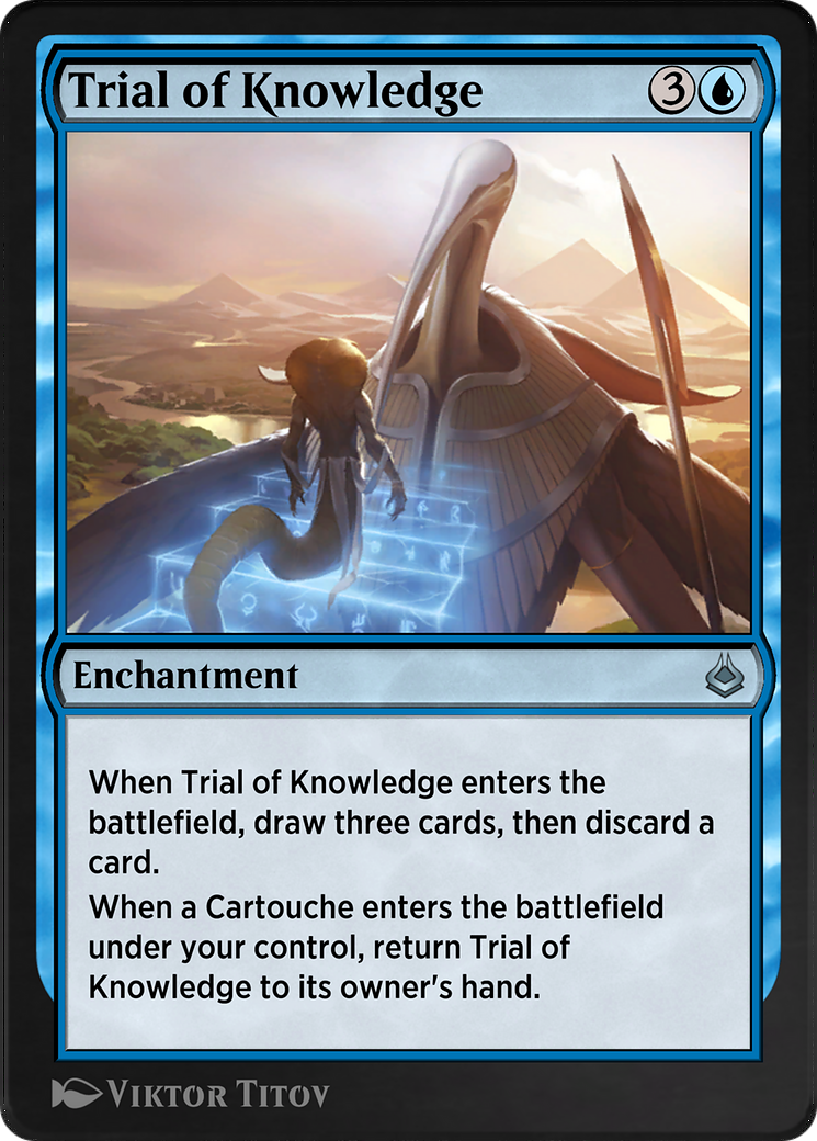 Trial of Knowledge (AKR-084) [Amonkhet Remastered]