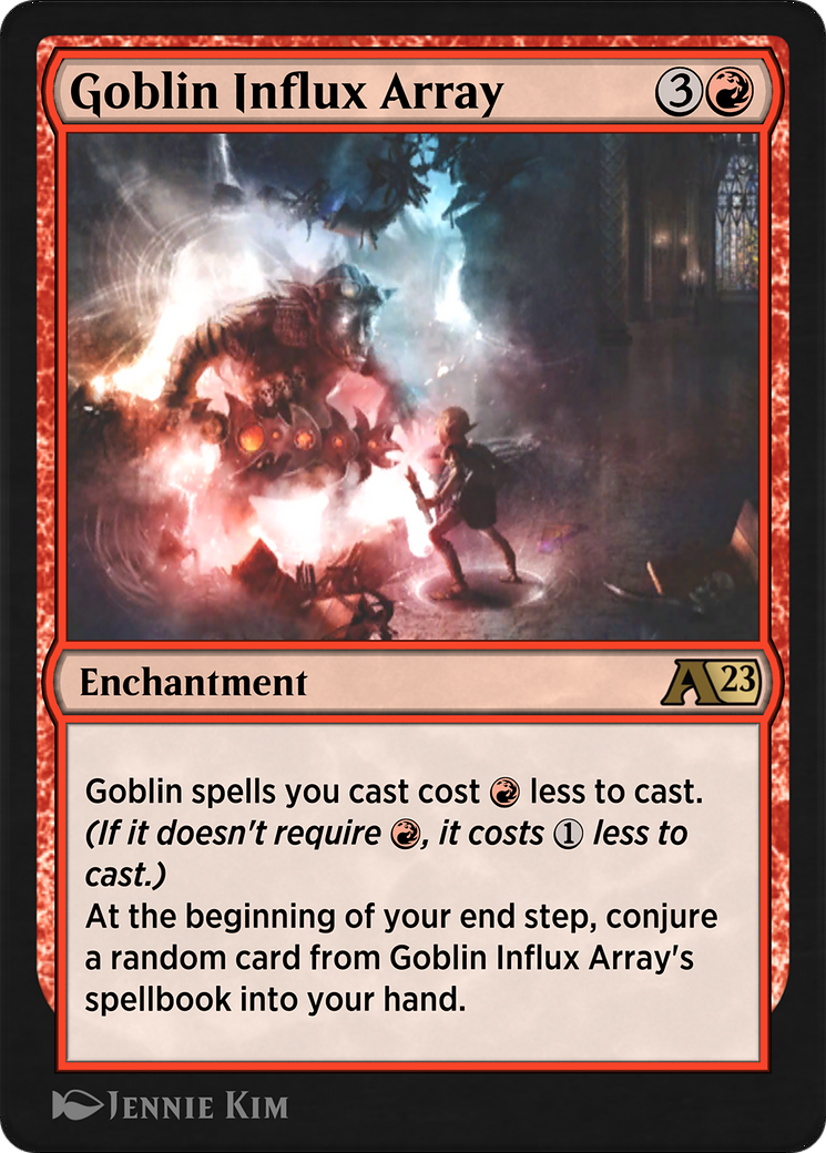 Goblin Influx Array (YDMU-013) [Alchemy: Dominaria]
