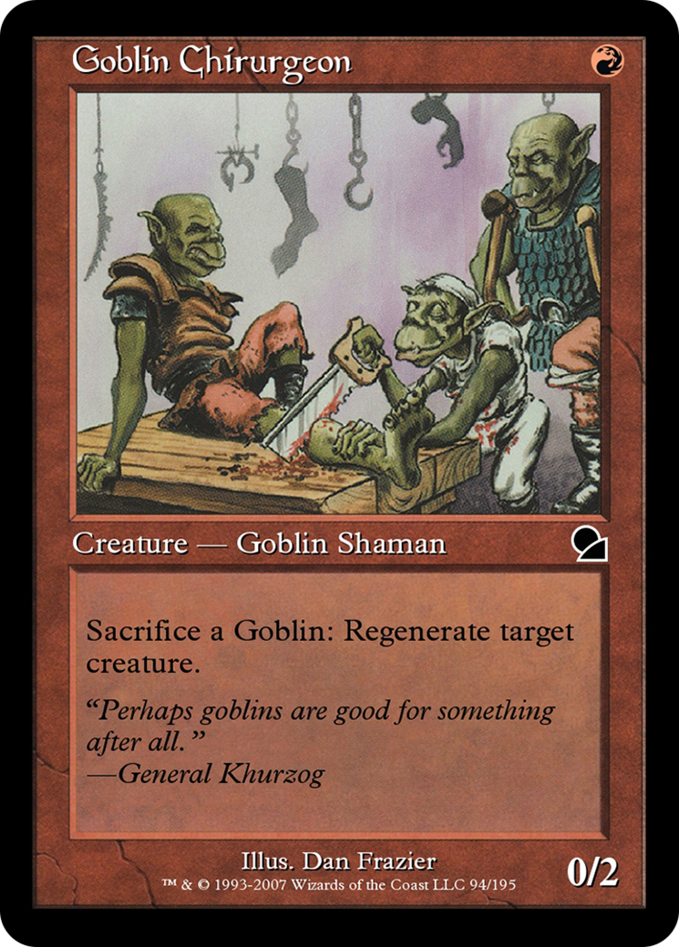 Goblin Chirurgeon (ME1-094) [Masters Edition] Foil