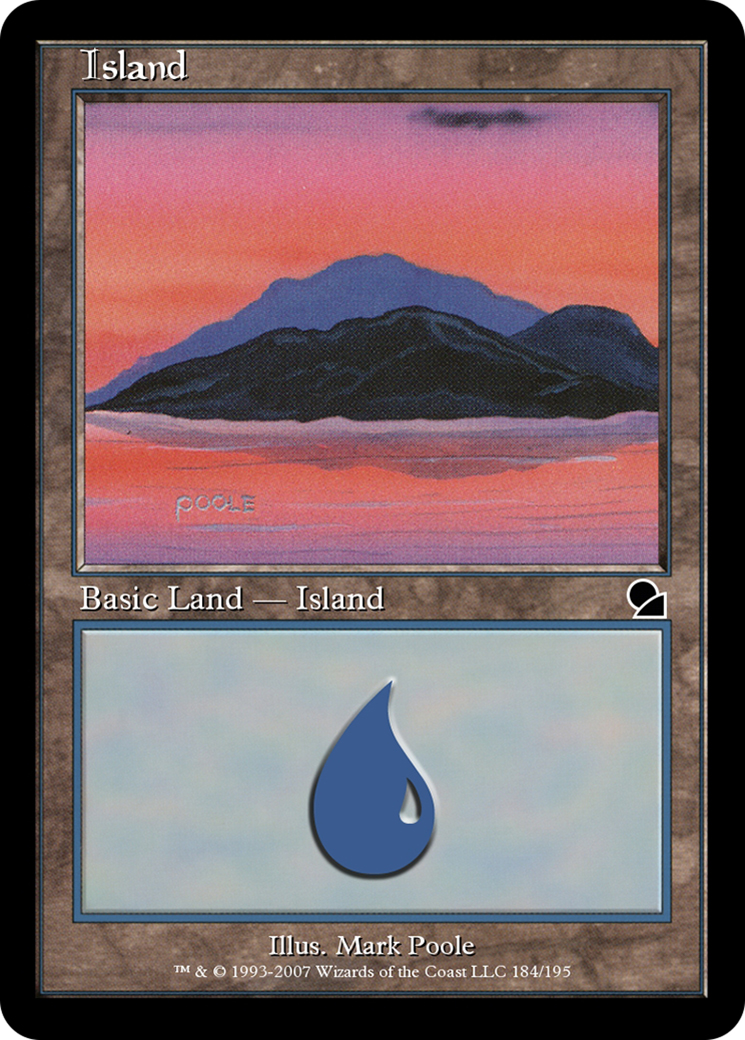 Island (ME1-186) [Masters Edition] Foil