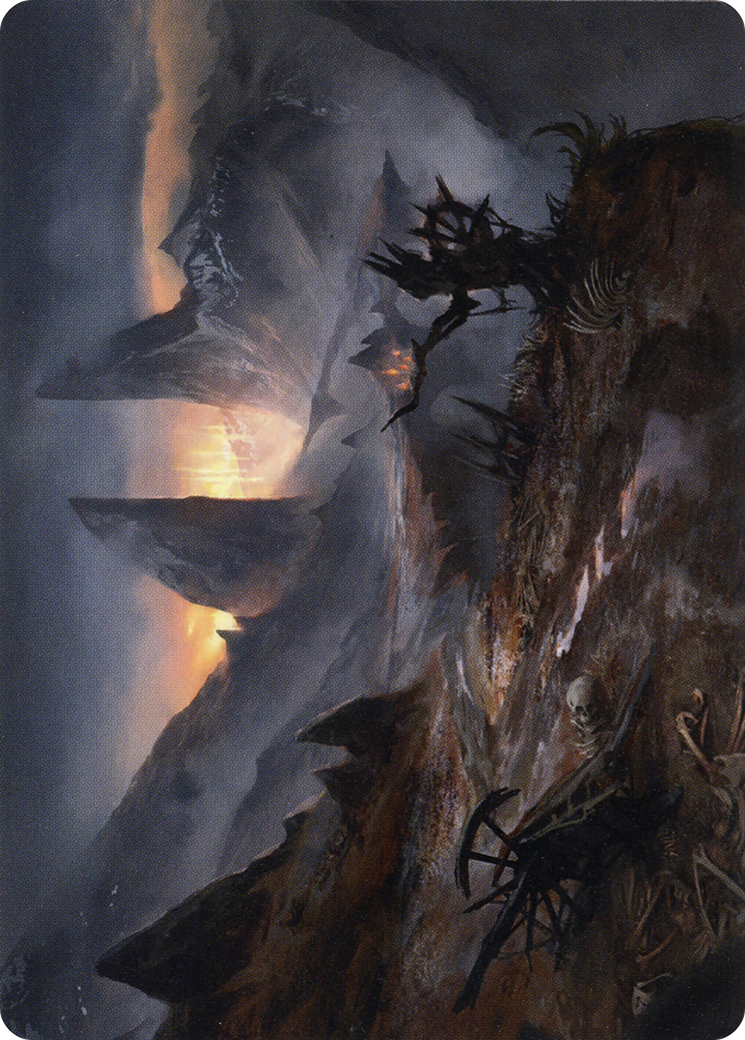 Haunted Ridge // Haunted Ridge (AMID-073) (Borderless) [Midnight Hunt Art Series]