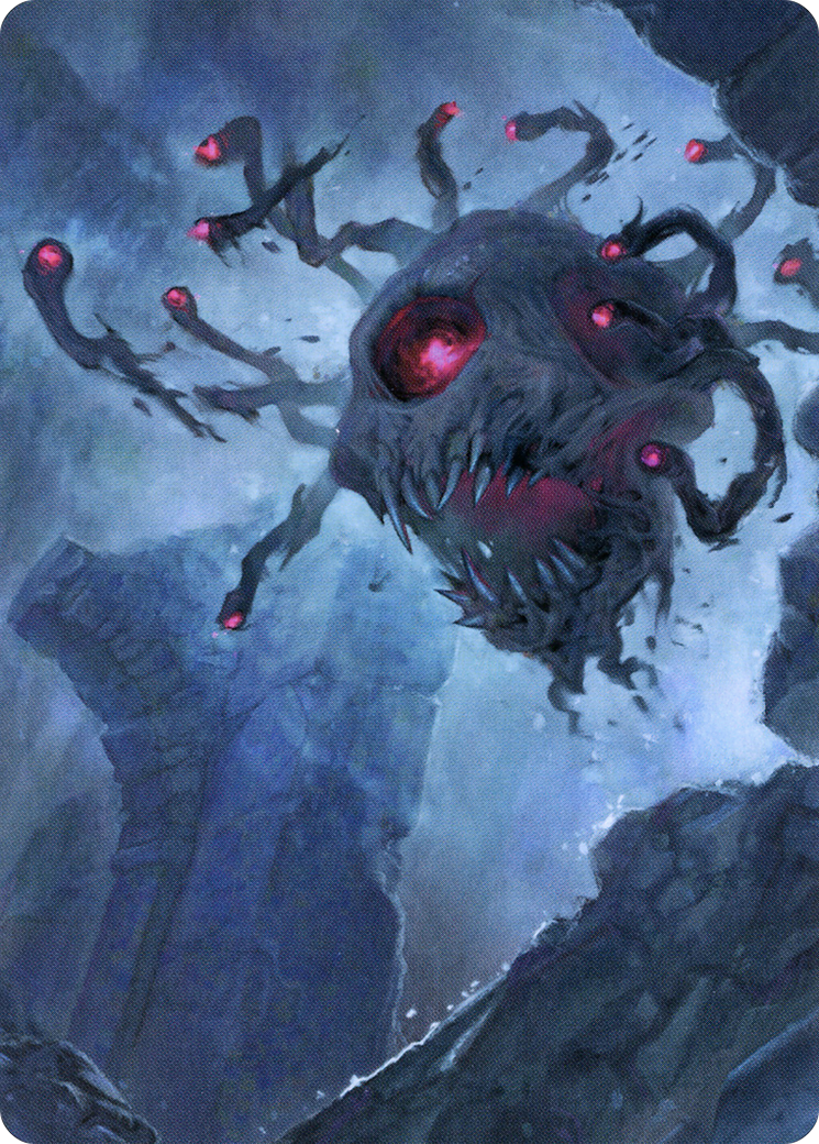 Ghastly Death Tyrant // Ghastly Death Tyrant (ACLB-011) (Borderless) [Battle for Baldur's Gate Art Series]