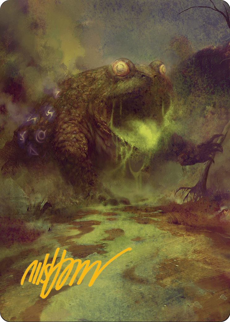 The Gitrog Monster // The Gitrog Monster (ABLB-052) (Borderless) [Bloomburrow Art Series] Foil