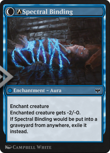 A-Binding Geist // A-Spectral Binding (VOW-A-48) [Innistrad: Crimson Vow]