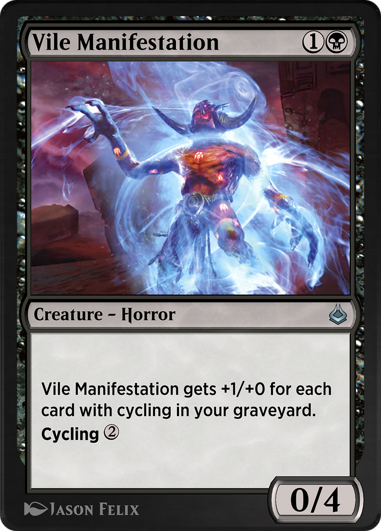 Vile Manifestation (AKR-132) [Amonkhet Remastered]