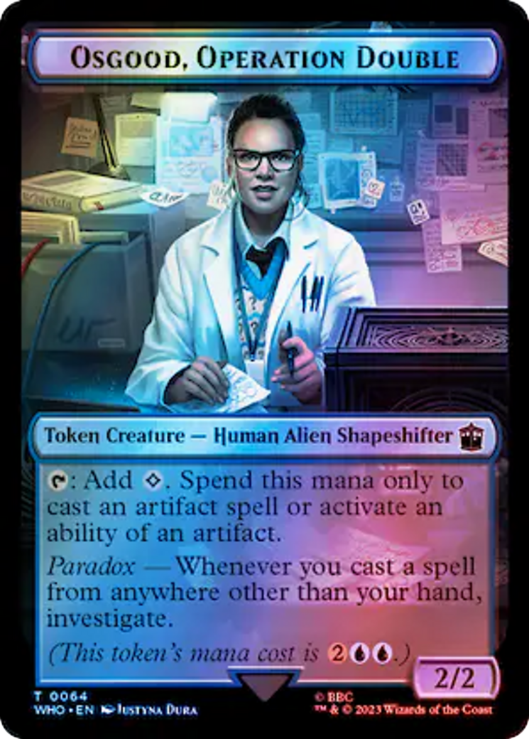 Osgood, Operation Double (TWHO-064) [Doctor Who Tokens] Foil