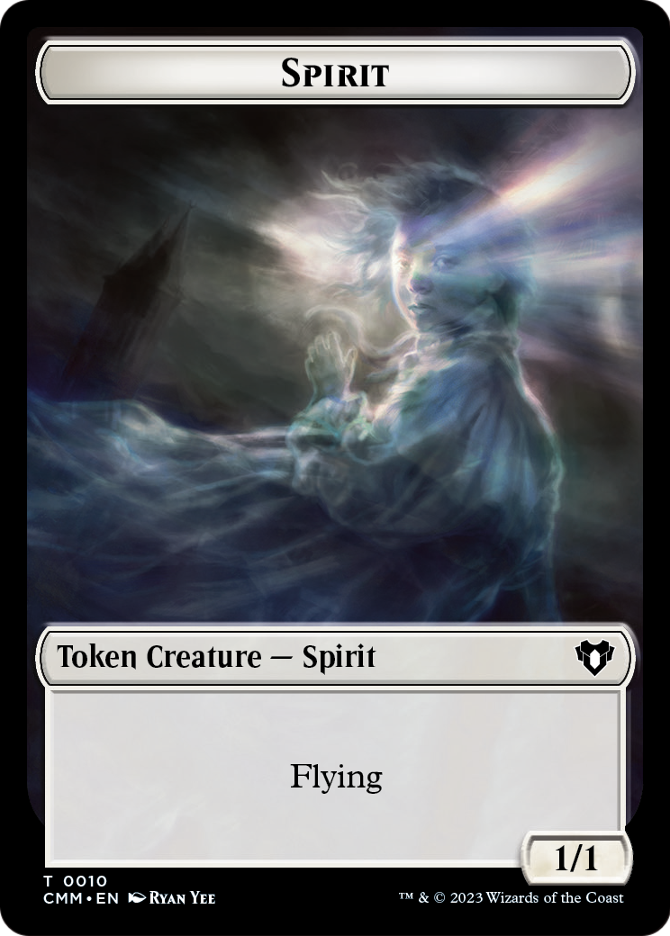 Spirit (TCMM-010) [Commander Masters Tokens] Foil