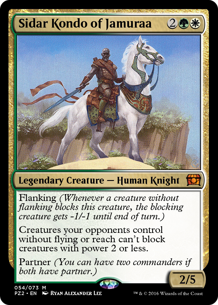 Sidar Kondo of Jamuraa (PZ2-054) [Treasure Chest]