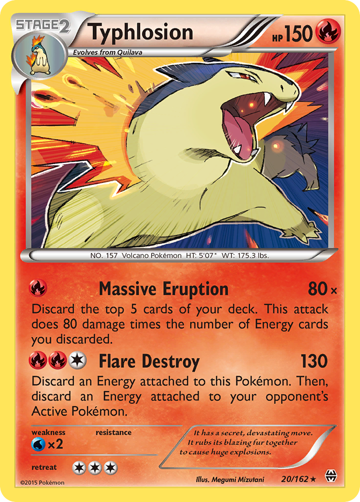 Typhlosion (20/162) [XY: Impulsion TURBO]