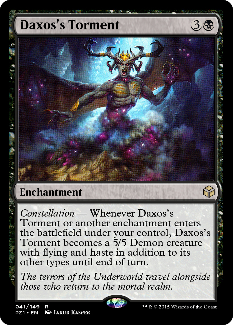 Daxos's Torment (PZ1-041) [Legendary Cube Prize Pack] Foil