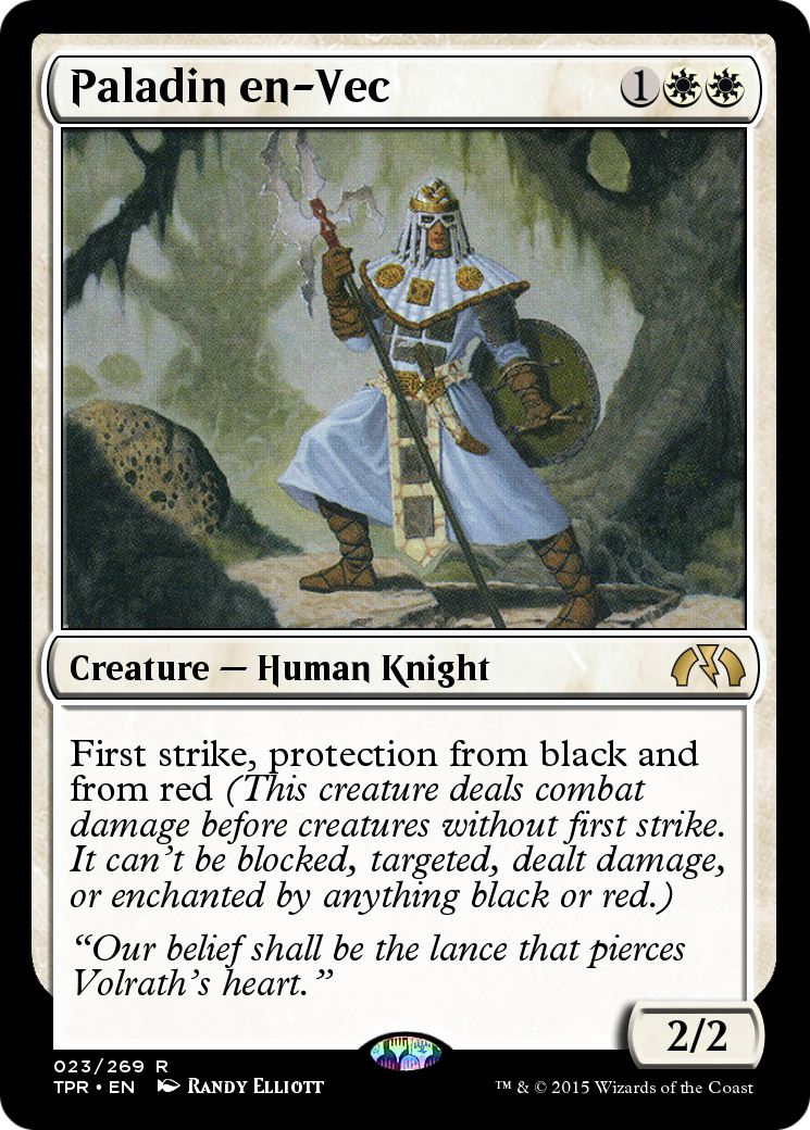 Paladin en-Vec (TPR-023) [Tempest Remastered] Foil